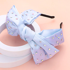 Studded Bow Headband