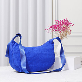 Solid Nylon Sling Bag / Crossbody Bag