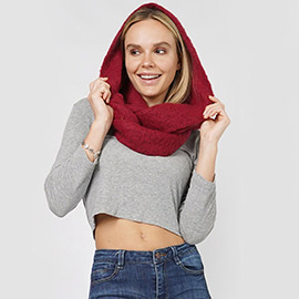 Soft Knit Infinity Scarf