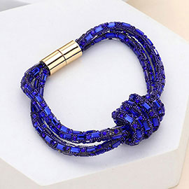 Bling Knot Magnetic Bracelet