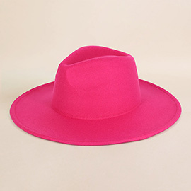 Solid Fedora Panama Hat