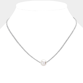 Pearl Pendant Necklace