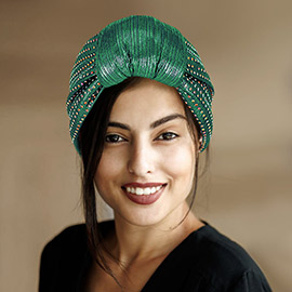 Bling Turban Hat