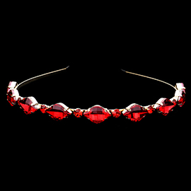 Marquise Stone Cluster Headband