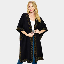 Geo Pattern Poncho