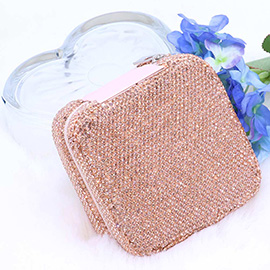 Bling Square Travel Jewelry Organizer Box