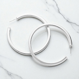 Metal Hoop Earrings