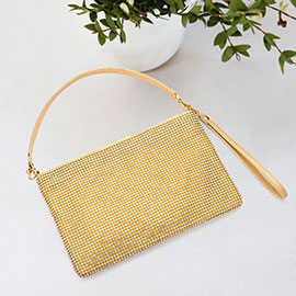 Bling Flat Clutch / Crossbody Bag