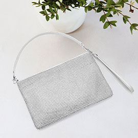 Bling Flat Clutch / Crossbody Bag