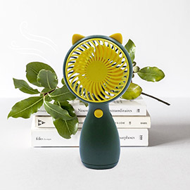 Mini Animal Ear USB Charge Portable Fan