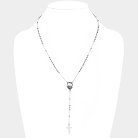 Stainless Steel Rosaries Necklace