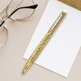 Bling Studded Tablet Tip End Ball Point Pen