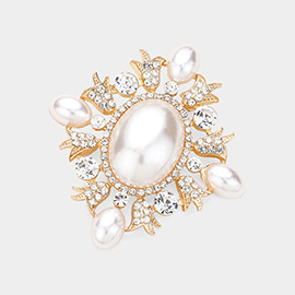 Pearl Pin Brooch