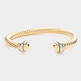 Twisted Rope Cuff Bracelet