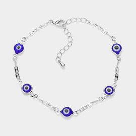 Evil Eye Station Bracelet