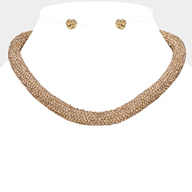 Bling Studded Necklace