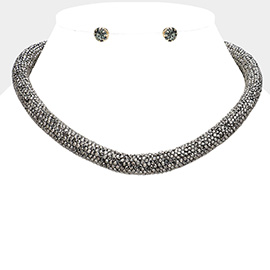 Bling Studded Necklace