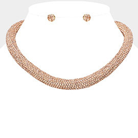 Bling Studded Necklace