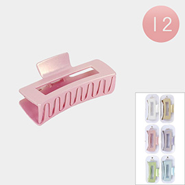 12PCS - Holographic Hair Claw Clips