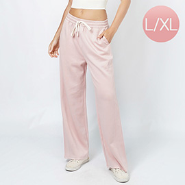 L/XL - Straight Leg Sweat Pants