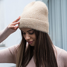 Bling Studded Beanie Hat