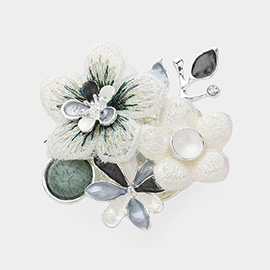 Flower Magnetic Brooch