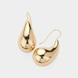 Metal Teardrop Earrings