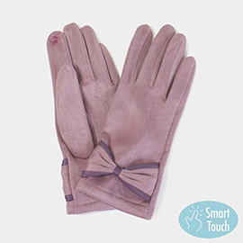 Ribbon Smart Touch Gloves