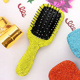 Rhinestone Pave Hair Brush