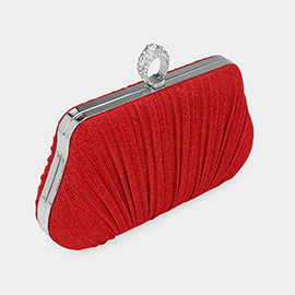 Sparkle Fabric Clutch Evening Bag / Crossbody Bag