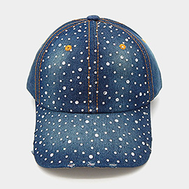 Bling Studded Baseball Cap