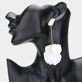 Petal Dropdown Dangle Earrings