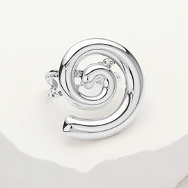 Stainless Steel Spiral Adjustable Ring