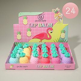 24PCS - Pineapple Lip Balm