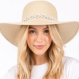 Braided Strap Straw Sun Hat