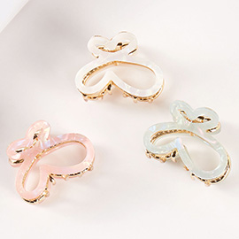 3PCS - Open Butterfly Hair Claw Clips