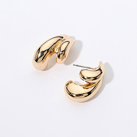 Double Teardrop Earrings