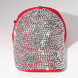 Bling Studded Glam Baseball Cap