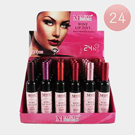 24PCS - Magic Your Life Long-lasting Wine Lip Tint