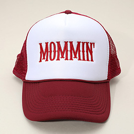 MOMMIN Embroidered Mesh Back Trucker Hat