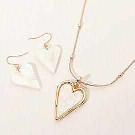 Heart Cluster Pendant Necklace