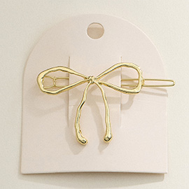 Metal Bow Hair Clip
