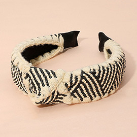 Woven Braided Knot Headband