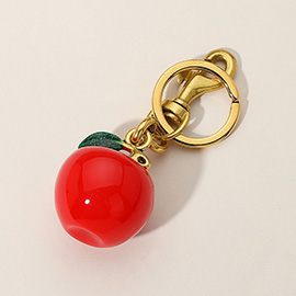 Apple Keychain / Bag Charm