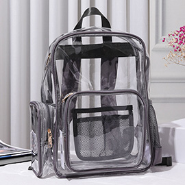 Clear Transparent School Backpack Bag