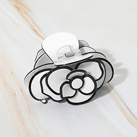 Flower Hair Claw Clip