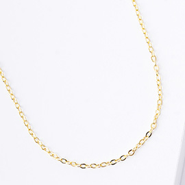 Gold Dipped Chain Necklace