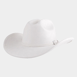 Western Belt Band Accent Cowboy Hat
