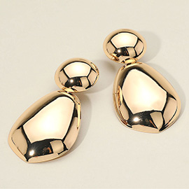 Bold Pebble Drop Earrings