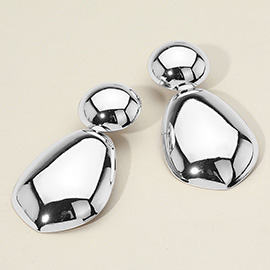 Bold Pebble Drop Earrings